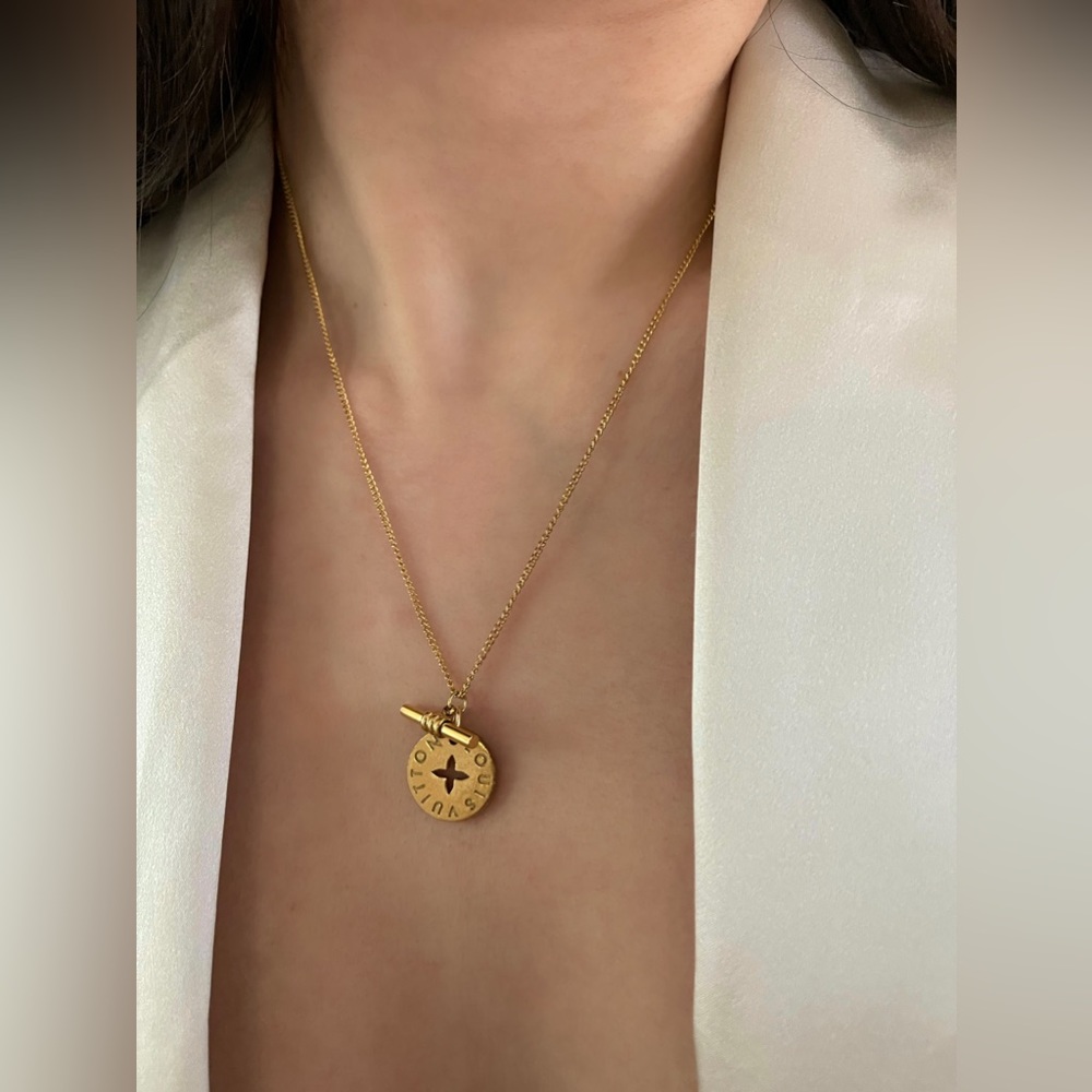 Louis Vuitton charm necklace